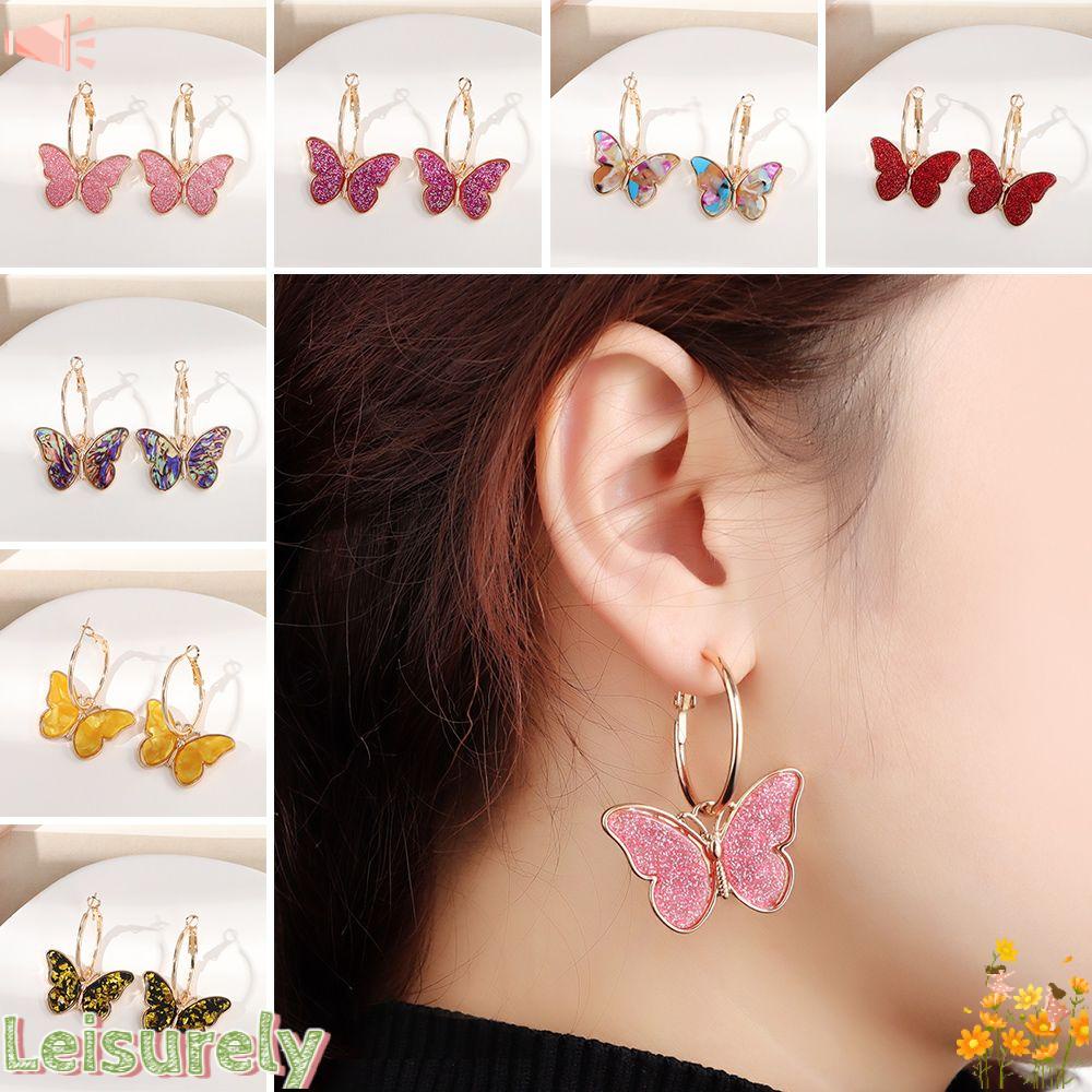 Bông Tai Hình Bướm Thời Trang Dành Cho Nữ