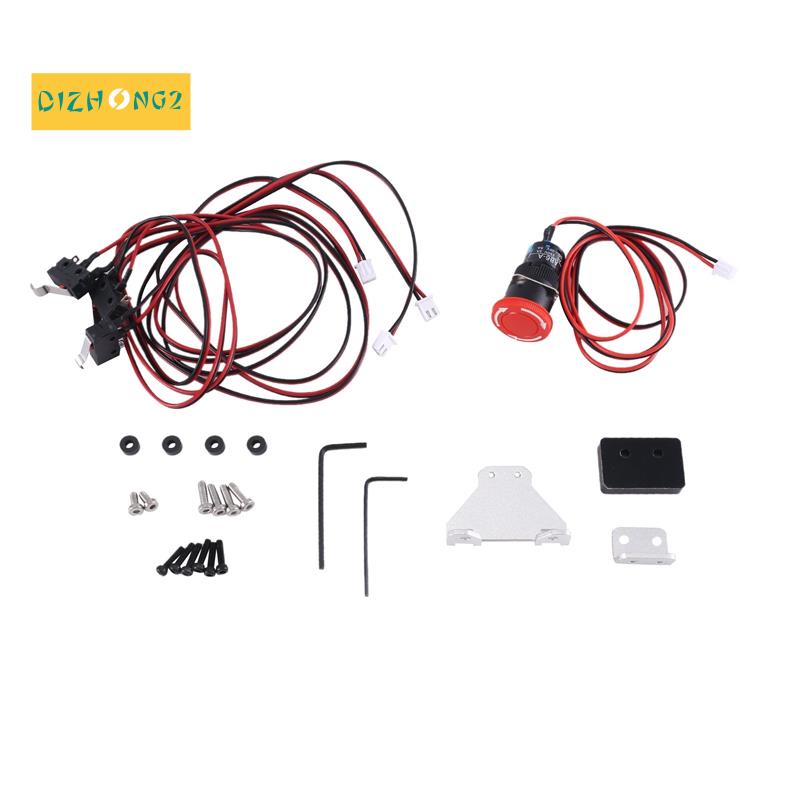 Công tắc giới hạn 2 Pin Công tắc dừng khẩn cấp Phần phụ kiện máy khắc CNC cho 3018 PRO /3018 Max /3018 Plus