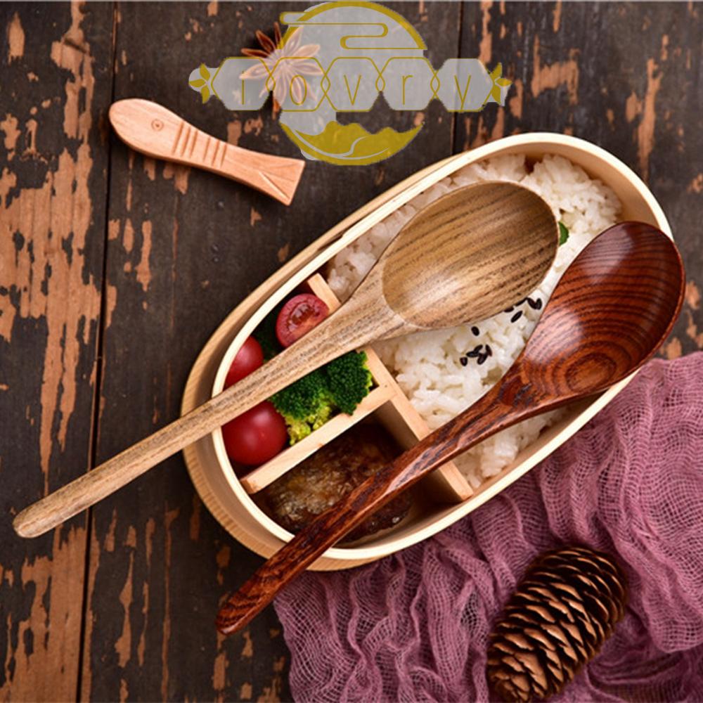 Muỗng Múc Mật Ong Bằng Gỗ Tự Nhiên Tay Cầm Dài Cho Trẻ Em