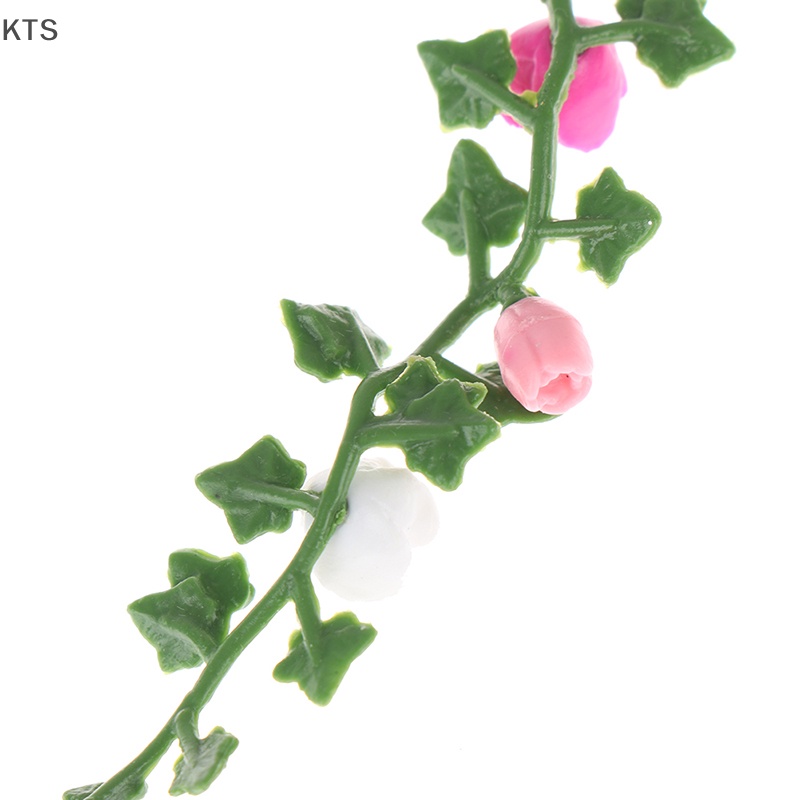 Giỏ Hoa Giả Trang Trí Nhà Búp Bê Tỉ Lệ 1: 12