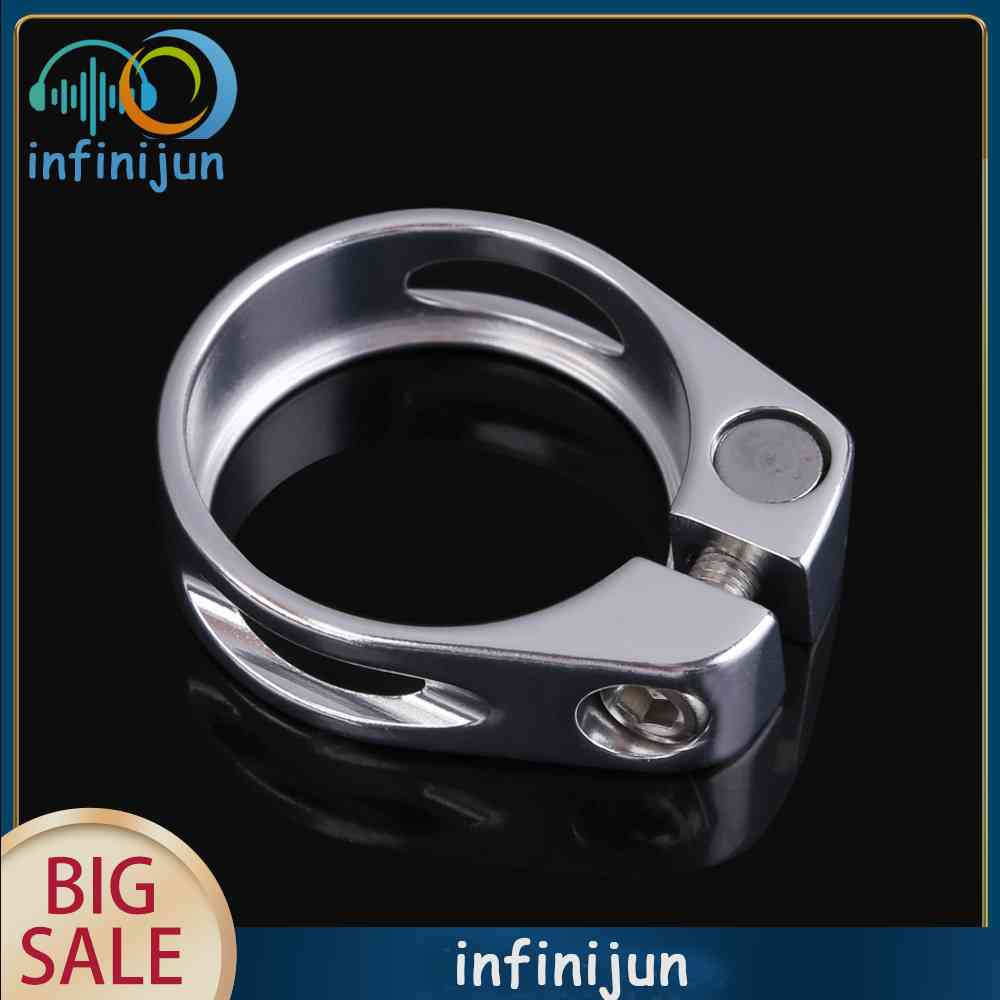 Vòng Kẹp Yên Xe Đạp 31.8mm Bằng Hợp Kim Nhôm Mới