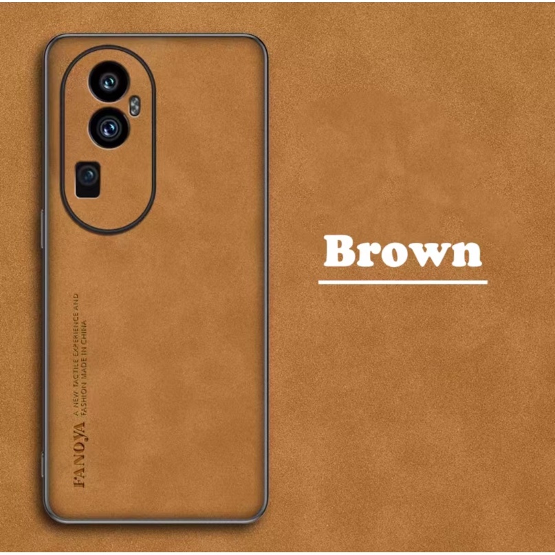 Ốp Điện Thoại Da Cừu Chống Dấu Vân Tay Cho OPPO Reno 8T 9 8 Pro Plus A15 A15S OPPO Reno 10 Pro Plus