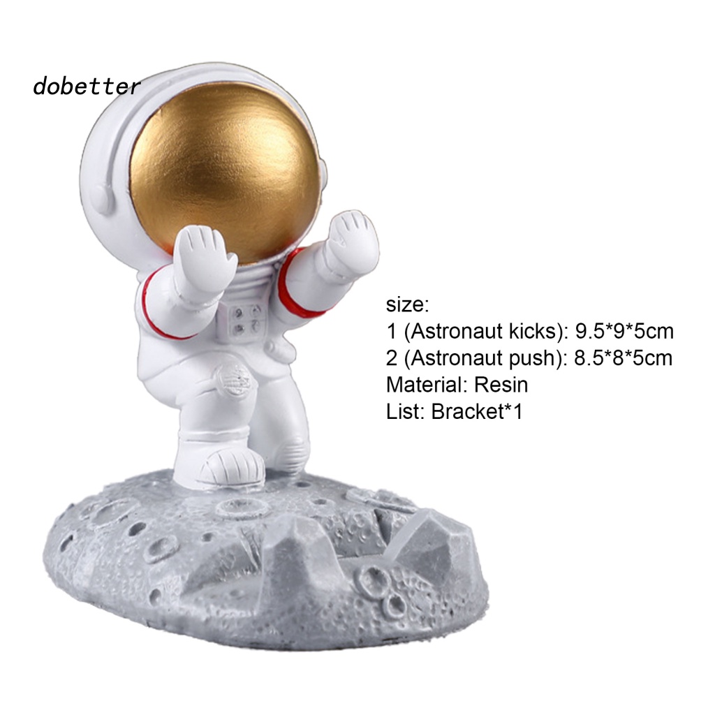 &lt; Dobetter &gt; Giá Đỡ Điện Thoại Đa Năng Chịu Lực Mạnh Hình Phi Hành Gia Hoạt Hình Đáng Yêu Để Bàn Xem TV