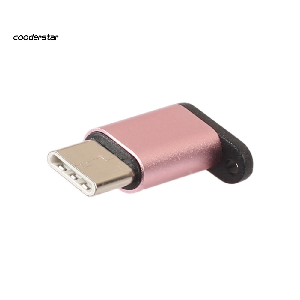 Đầu Nối Chuyển Đổi Micro USB Cái Sang Đực USB Type C Cho Macbook