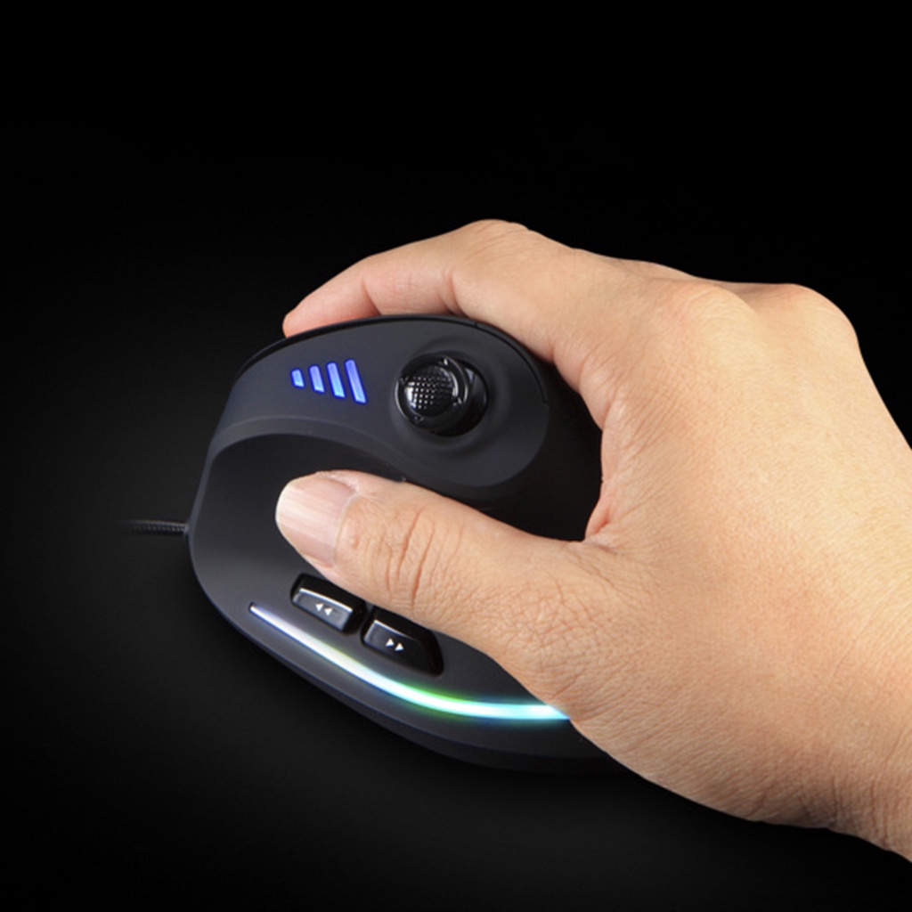 Chuột Quang Chơi Game RGA C18 10000 DPI Có Dây &amp; Đèn RGB