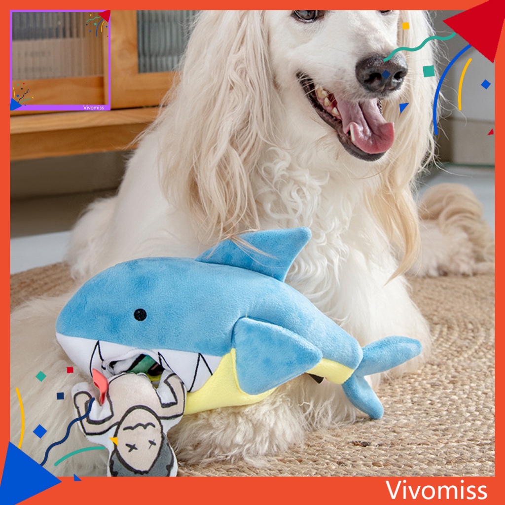 Đồ Chơi Nhồi Bông Huấn Luyện Chó Hình Hoạt Hình Chống Cắn Kèm Thiết Bị Kêu Vui Nhộn