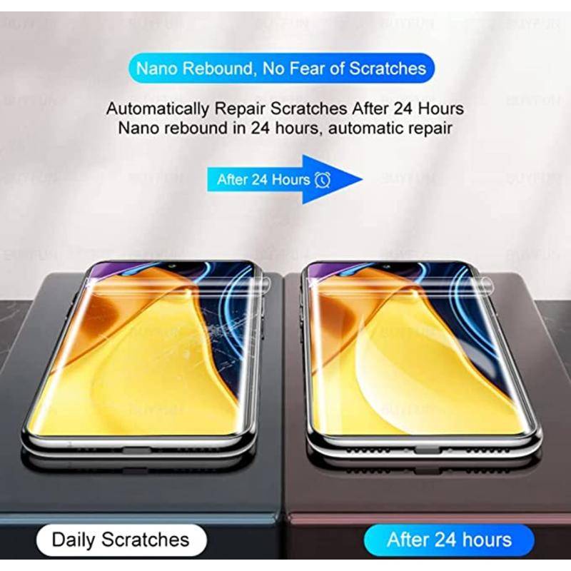 Set 3 Phim Hydrogel Dán Bảo Vệ Màn Hình Cho Vivo V27 V23 V20 V17 V15 V11 Pro V19 V17 Neo V27e V25e V23e V21s V20SE V11i V3 MAX V5 Lite V5S V7 Plus V9 Youth