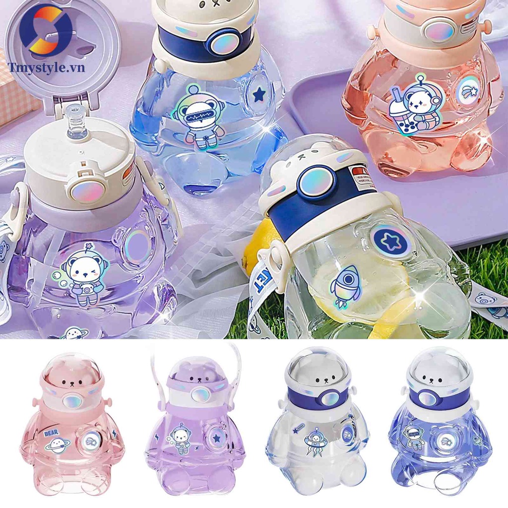 Bình Nước 700ml Hình Gấu Dễ Thương