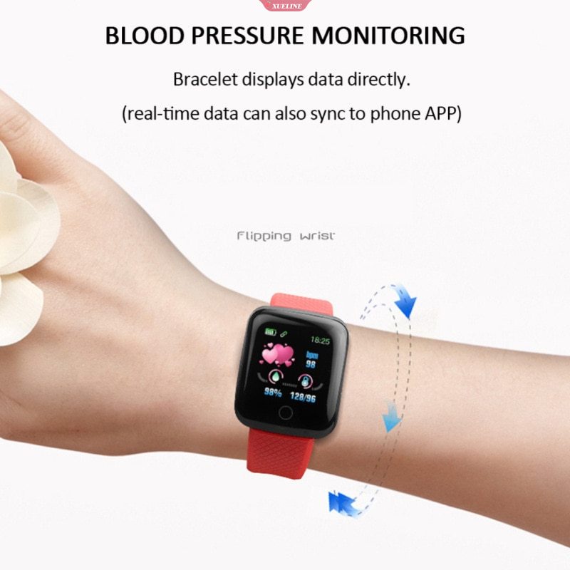 Đồng Hồ Đeo Tay Thông Minh Bluetooth 116Plus D13 Đếm Bước Chân / Đo Nhịp Tim 116 Plus Fitpro