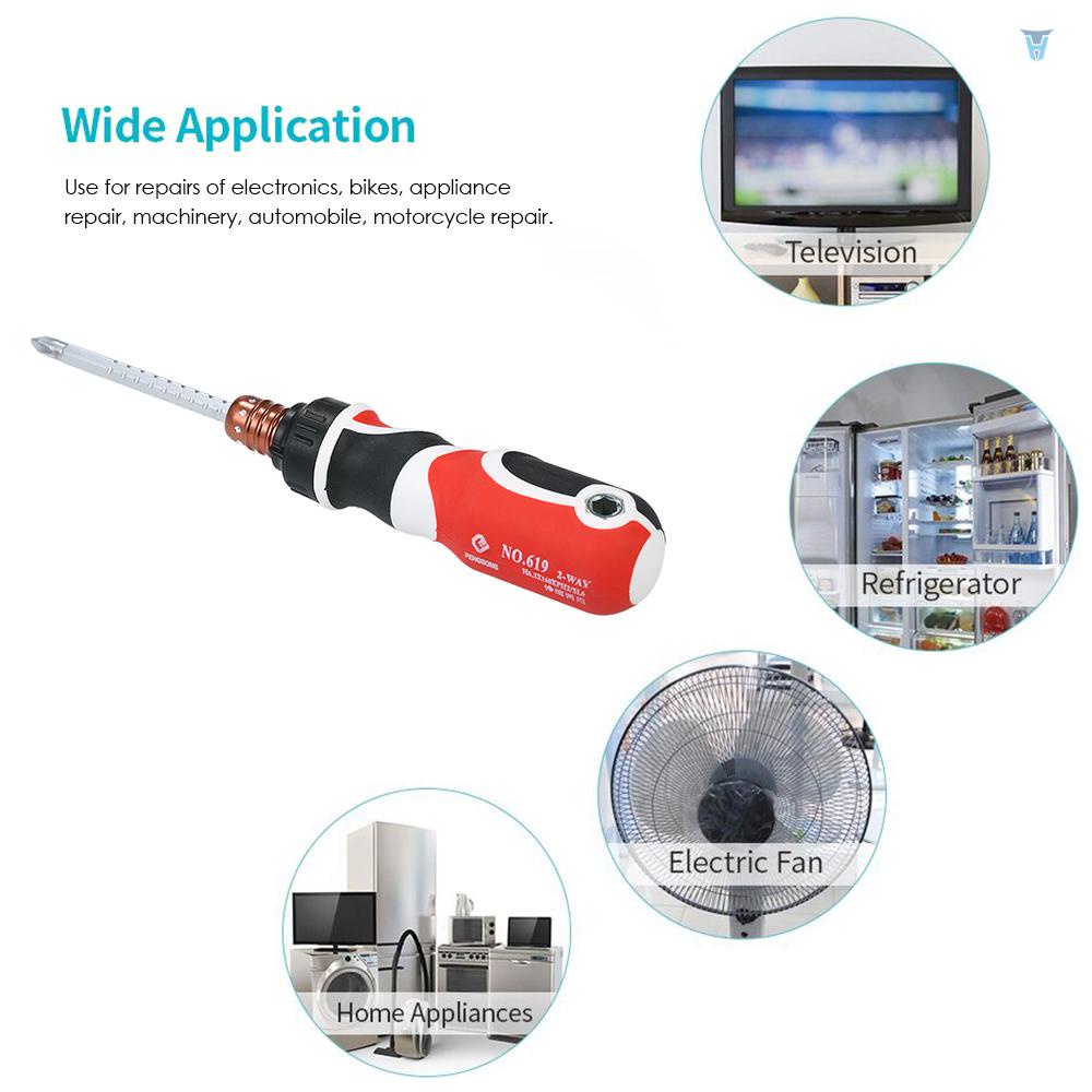 Bộ Dụng Cụ Tua Vít Yula 2 Trong 1 Chuyên Dụng