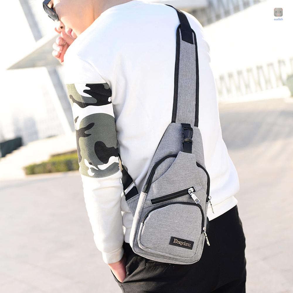 Túi Nhỏ Đa Năng Có Cổng Sạc USB Tiện Dụng Mang Theo Du Lịch