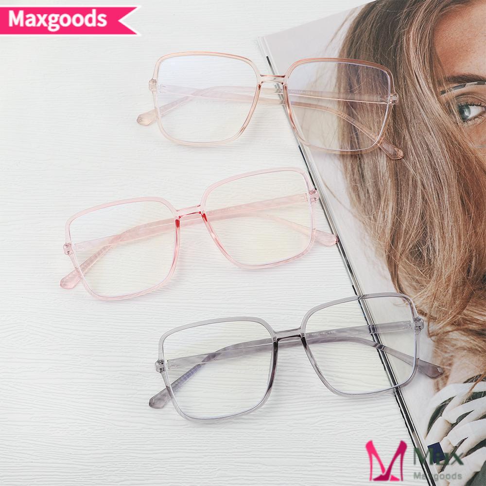Kính Mát Gọng Vuông Siêu Nhẹ Chống Ánh Sáng Xanh Màu Sắc Thời Trang Cho Nam Và Nữ