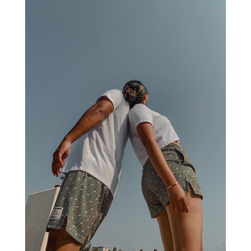 Quần Short Thể Thao Bóng Rổ Phối Lưới Thoáng Khí Nhanh Khô Thời Trang Unisex