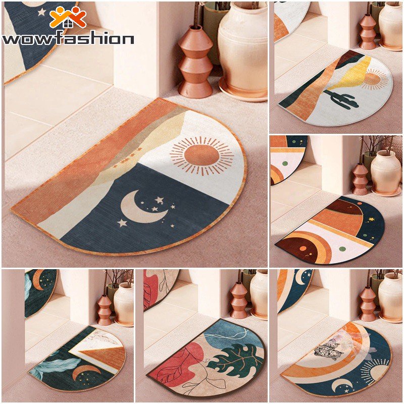 Thảm lót sàn chống trượt thấm hút tốt phong cách Bắc âu cao cấp