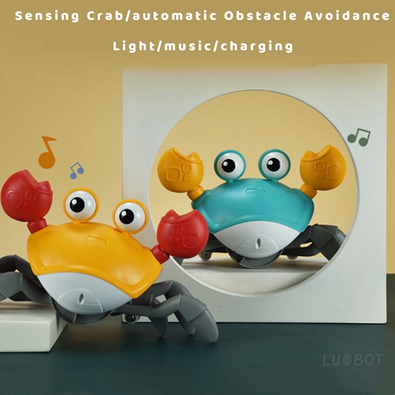 Đồ Chơi Chú Cua Điện Tử Phát Nhạc Vui Nhộn Dành Cho Bé