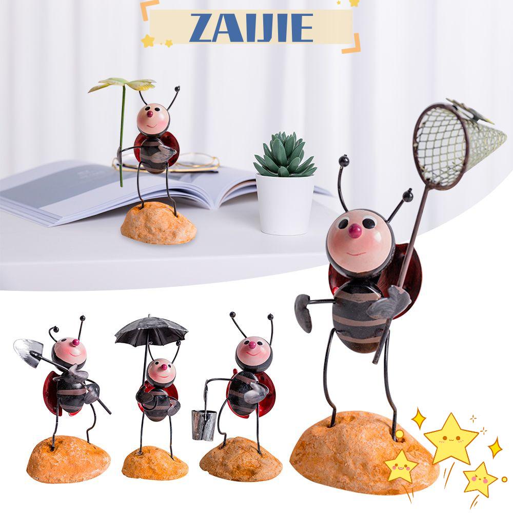 Zaijie Tượng Mô Hình 24 Con Bọ Rùa Handmade Trang Trí Nhà Cửa Phong Cách Hiện Đại