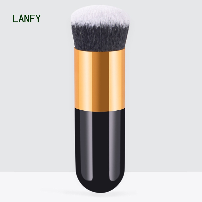 Cọ Trang Điểm Đầu Phẳng Dùng Tán Kem Nền Dạng Lỏng Chuyên Nghiệp