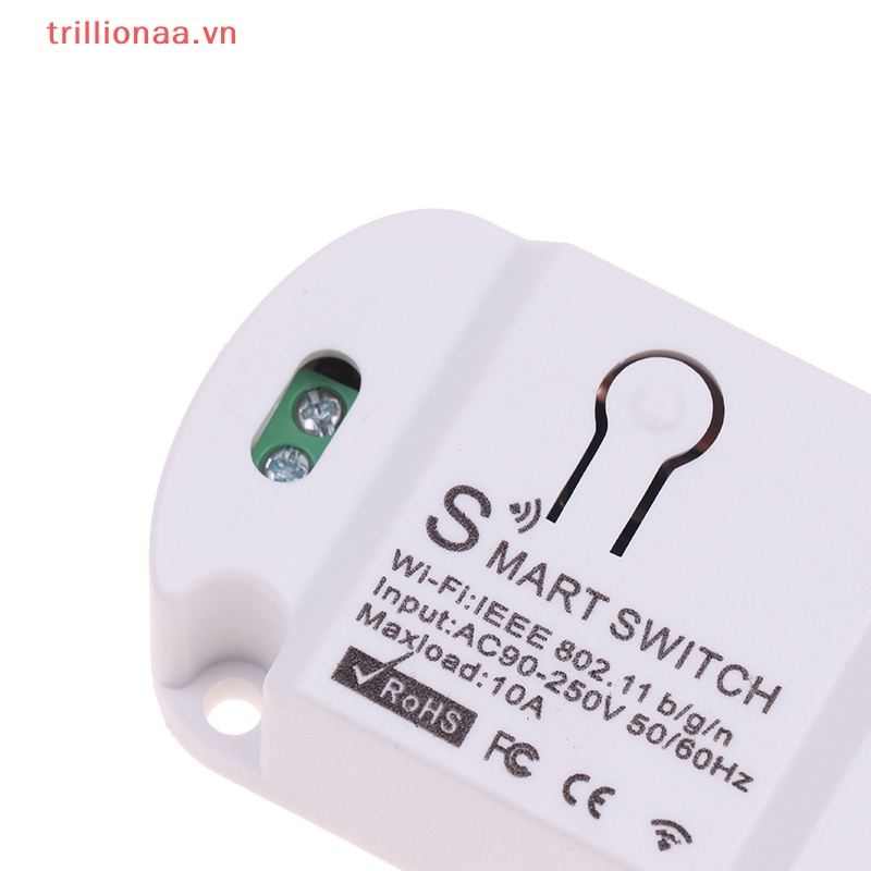 Công Tắc Điều Khiển Đèn Không Dây Thông Minh 10A Kết Nối Wifi