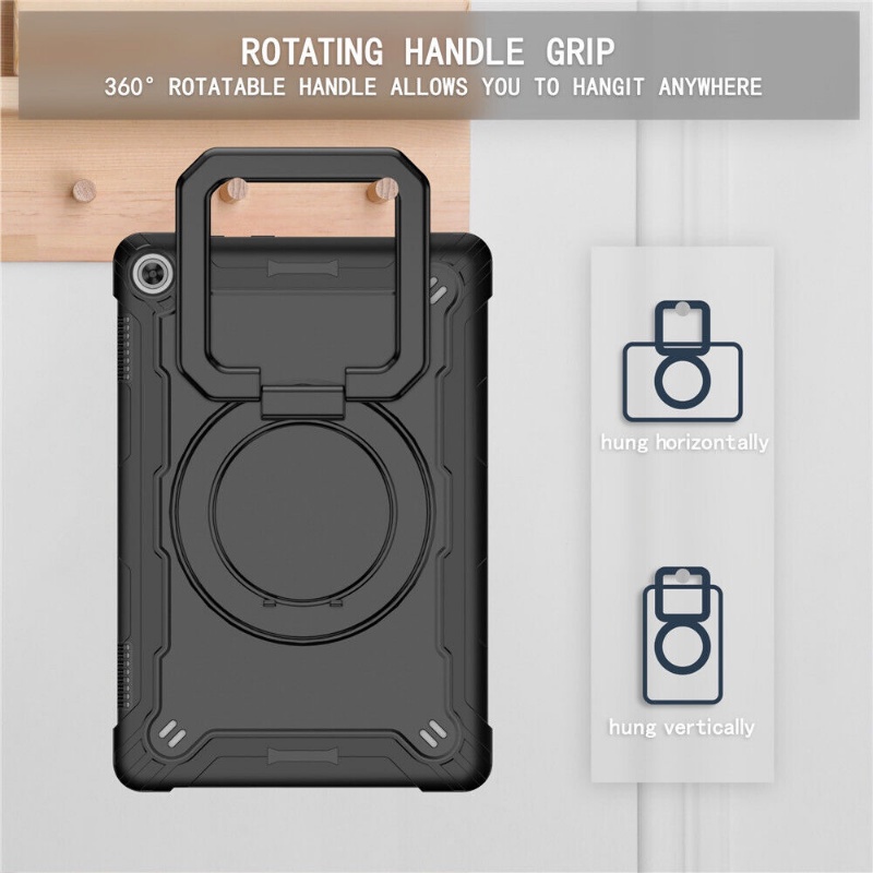 Ốp Máy Tính Bảng Chống Sốc Có Giá Đỡ Xoay Cho Lenovo Tab M10 3rd Gen TB328FU TB328XU 10.1 inch