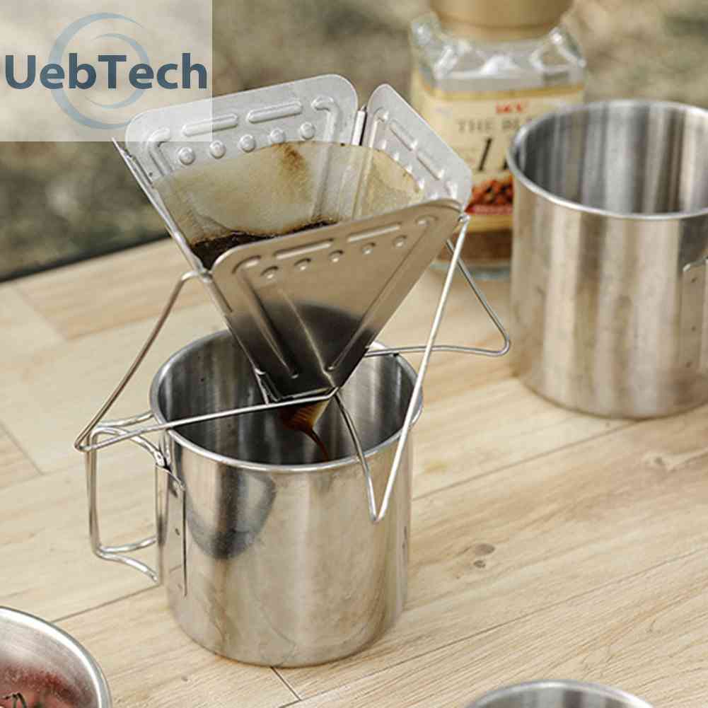 Giá Đỡ Hình Nón Lọc Cà Phê Có Thể Gấp Gọn Tiện Dụng Khi Đi Cắm Trại