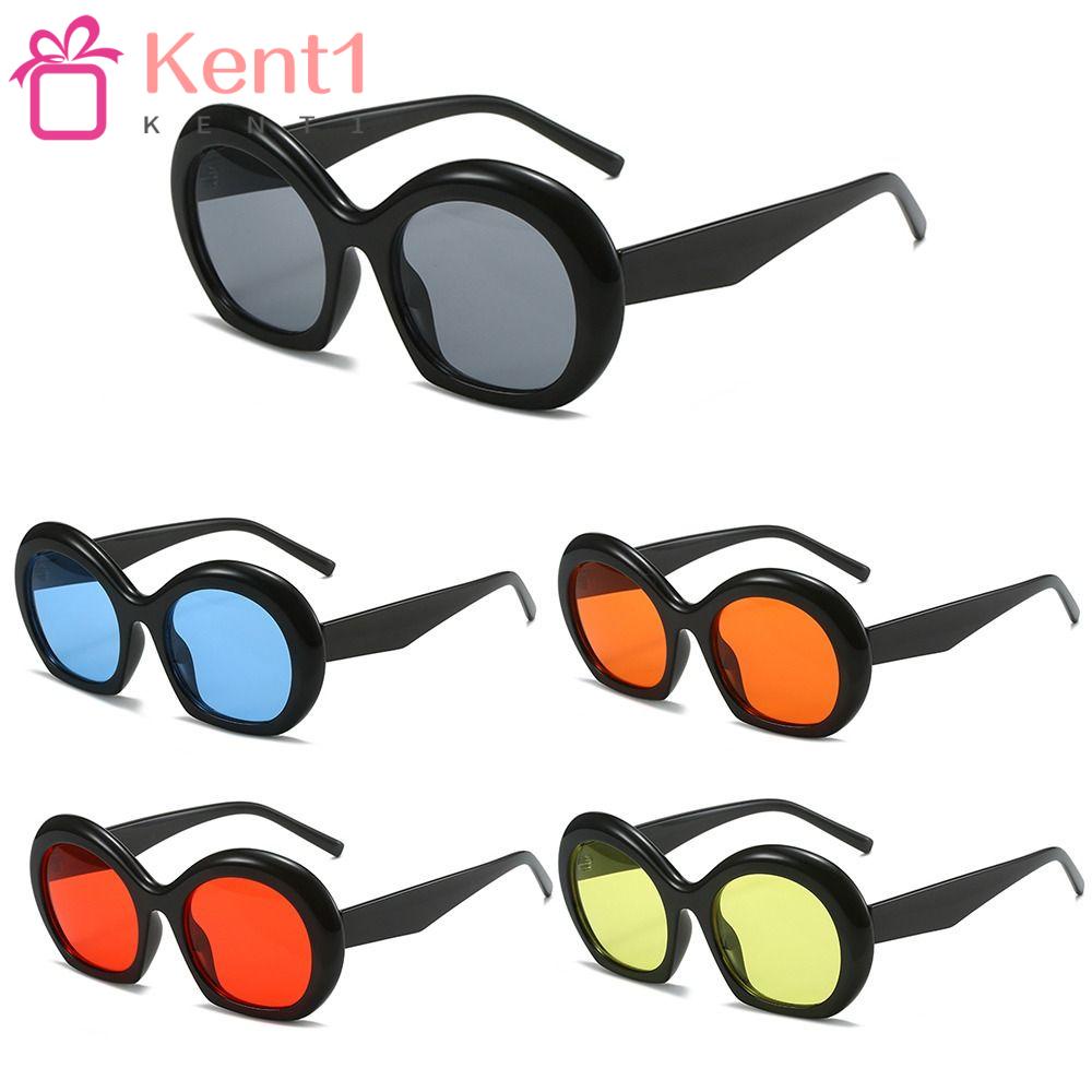 Kính Mát Nửa Mặt Chống Tia UV400 Phong Cách Steampunk Cổ Điển Hiệu Kat1