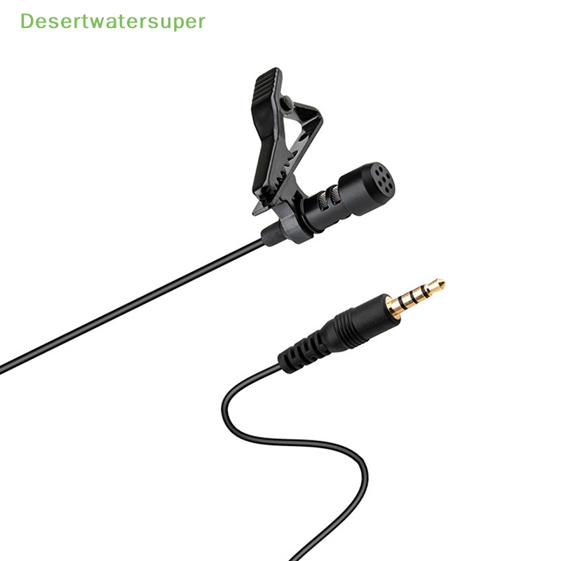 Micro Có Dây 1.5m Kẹp Áo Jack 3.5Mm Cho Điện Thoại