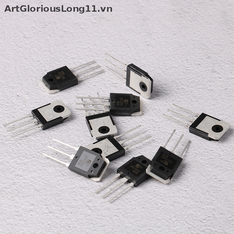Set 10 Linh Kiện Điện Tử ArtGloriousLong 2sc3320 c3320 15A 500V TO-3P