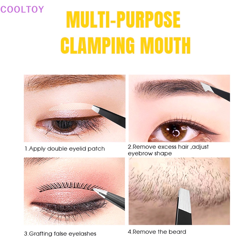 Set 4 Nhíp Nhổ Lông Mày Chuyên Nghiệp