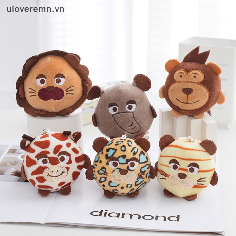 1 Mặt Dây Chuyền Hình Thú Nhồi Bông Đáng Yêu