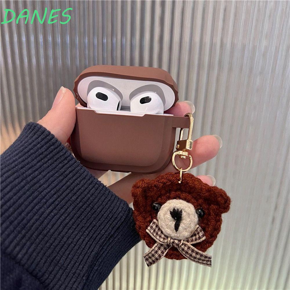 Móc Chìa Khóa Hình Nơ Bằng Len Mềm Dễ Thương