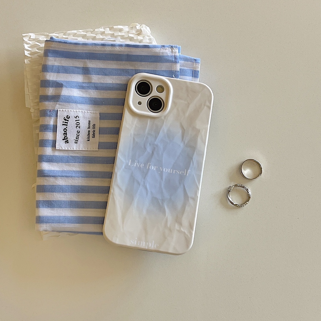 Ốp Điện Thoại PC Cứng Chống Sốc Màu Xanh Dương Cho Apple IPhone 14 13 12 11 Pro Max