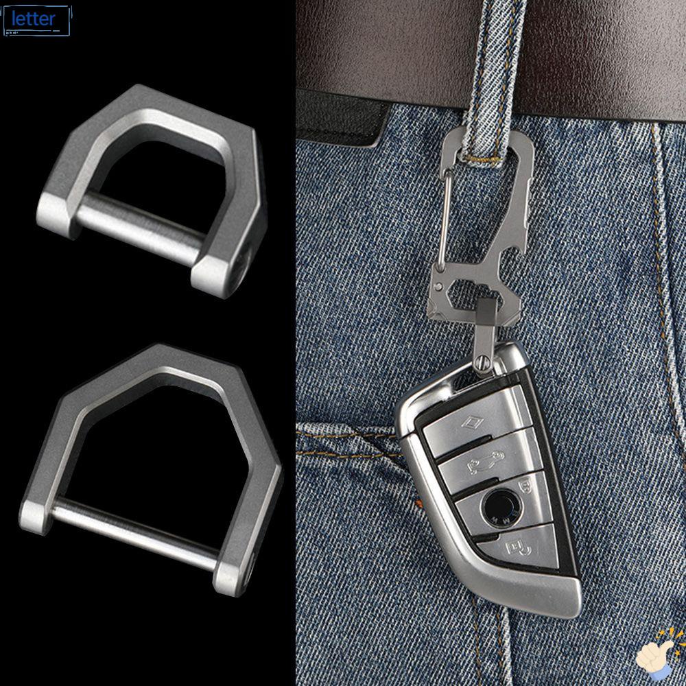 Móc Khóa Hình Móng Ngựa Bằng Titan Chất Lượng Cao