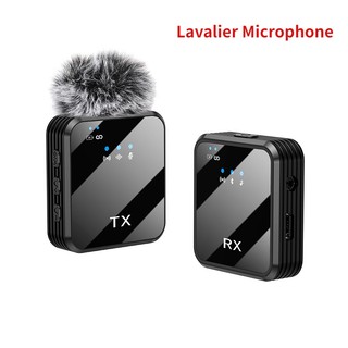 Micro kẹp cổ áo không dây chống ồn hỗ trợ quay video / phỏng vấn