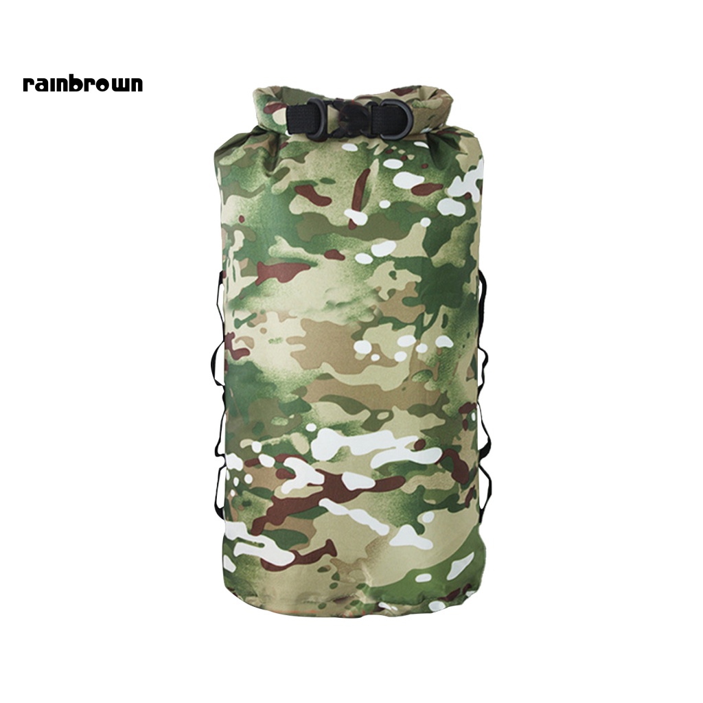 Ba Lô Vải Oxford Họa Tiết Rằn Ri Sức Chứa Lớn Chống Nước Có Tay Cầm Dùng Khi Đi Cắm Trại