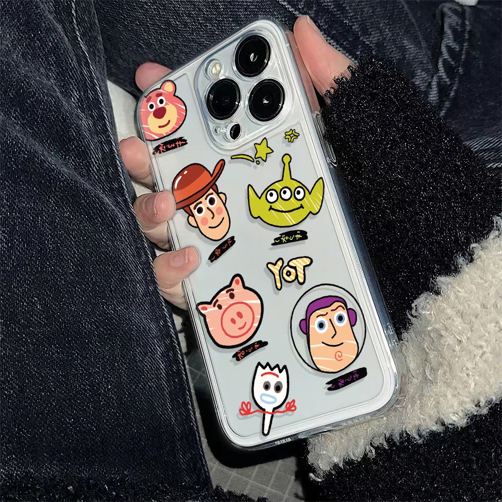 ✅Ốp Điện Thoại Mềm Chống Sốc Họa Tiết Hoạt Hình Cho Iphone 13iPhone12plus 14pro 78 6Inmax 11 CE1M