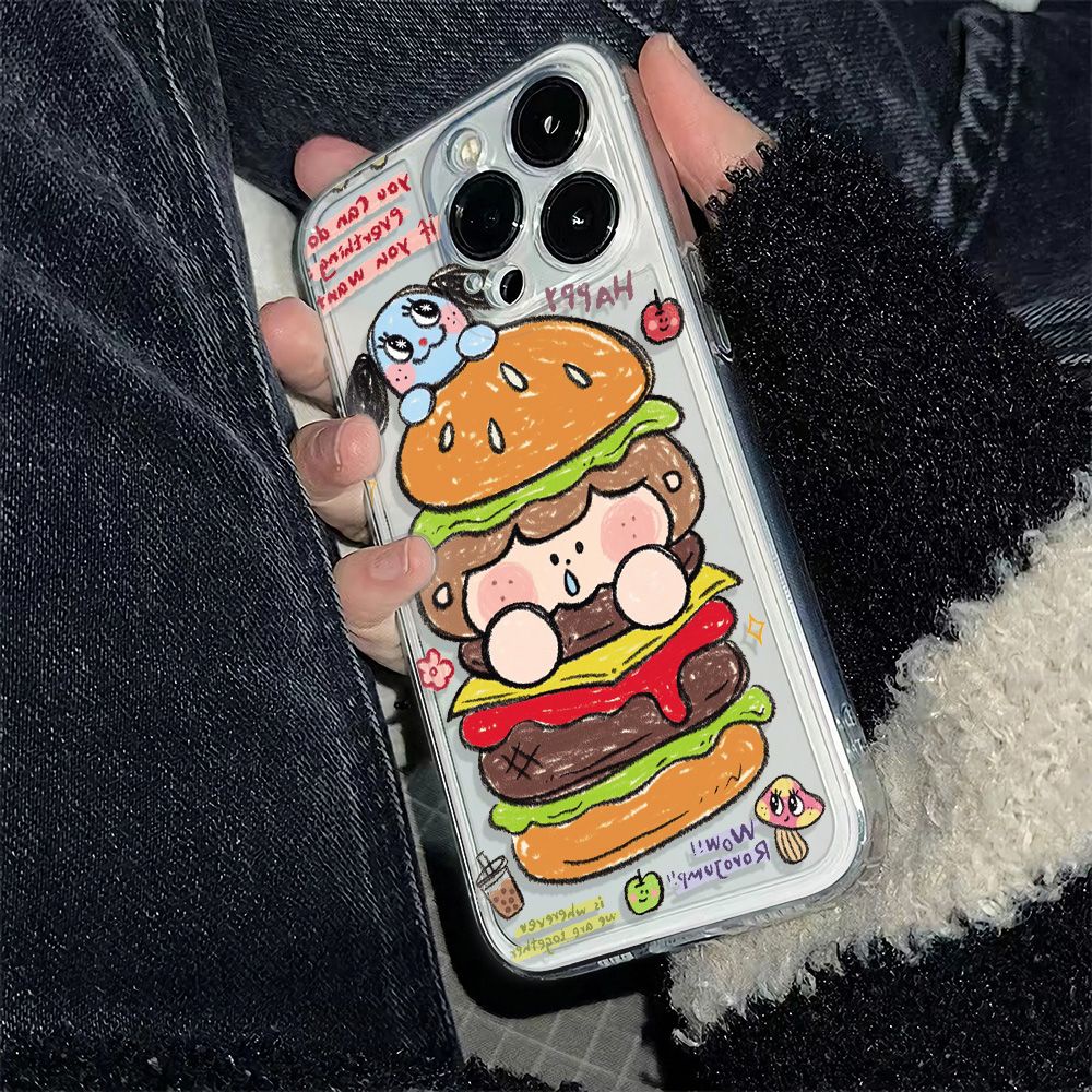 ✅Ốp Điện Thoại Mềm Chống Sốc Họa Tiết Graffiti Cho Iphone 11 1213Plus14Pro max 78 6In QZ1Z