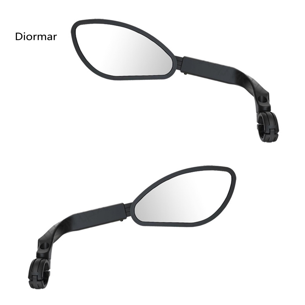 Gương Chiếu Hậu Hiệu Ứng Phản Quang Bằng Thép Không Gỉ Gắn Tay Lái Xe Đạp Gấp Gọn Linh Hoạt