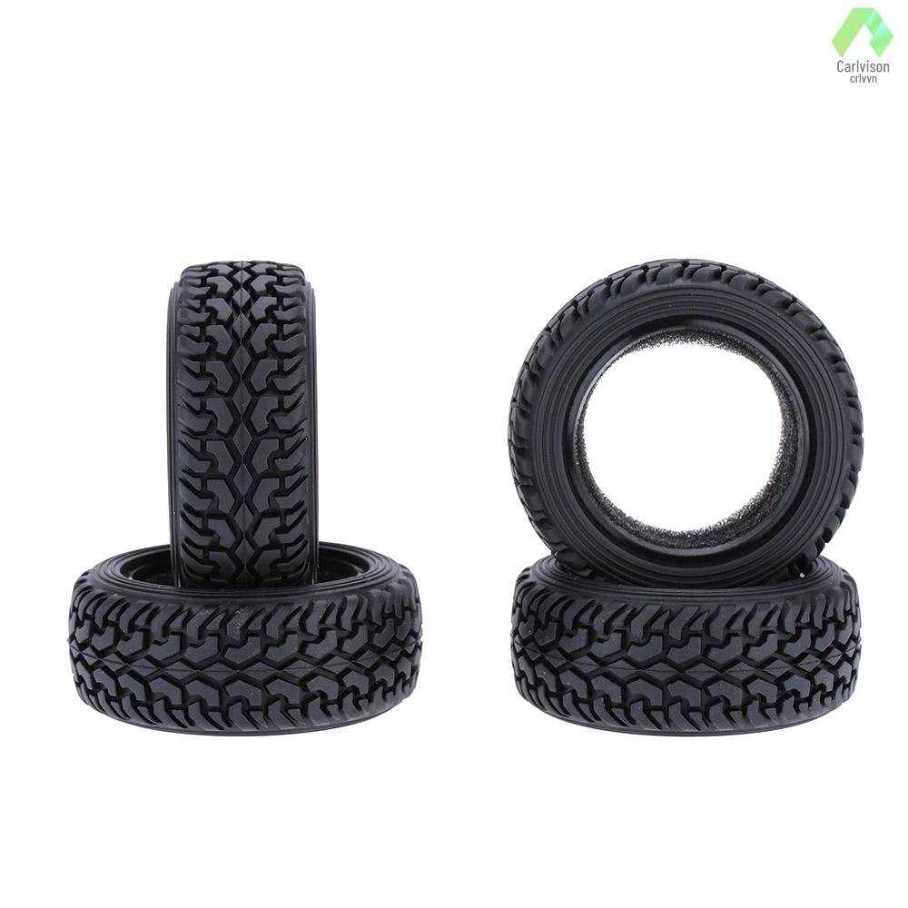 Set 4 Bánh Xe Thay Thế 1 / 10 Dành Cho Mô Hình Xe Hơi Điều Khiển Từ Xa TRX HSP Tamiya HPI Kyosho 22
