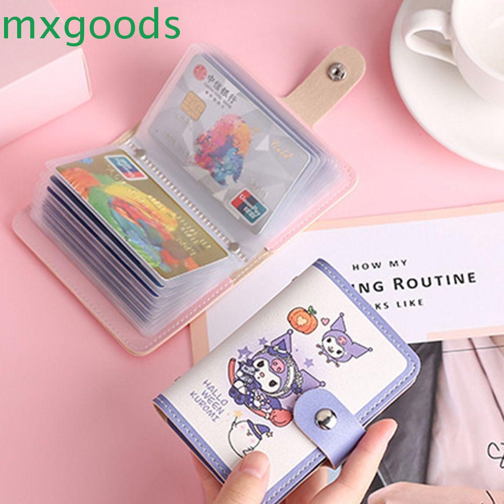 Vỏ Da PU Đựng Thẻ Tín Dụng KT Cat Snow White Schneewittchen Di Động Cho Nam Và Nữ MXGOODS Kuromi