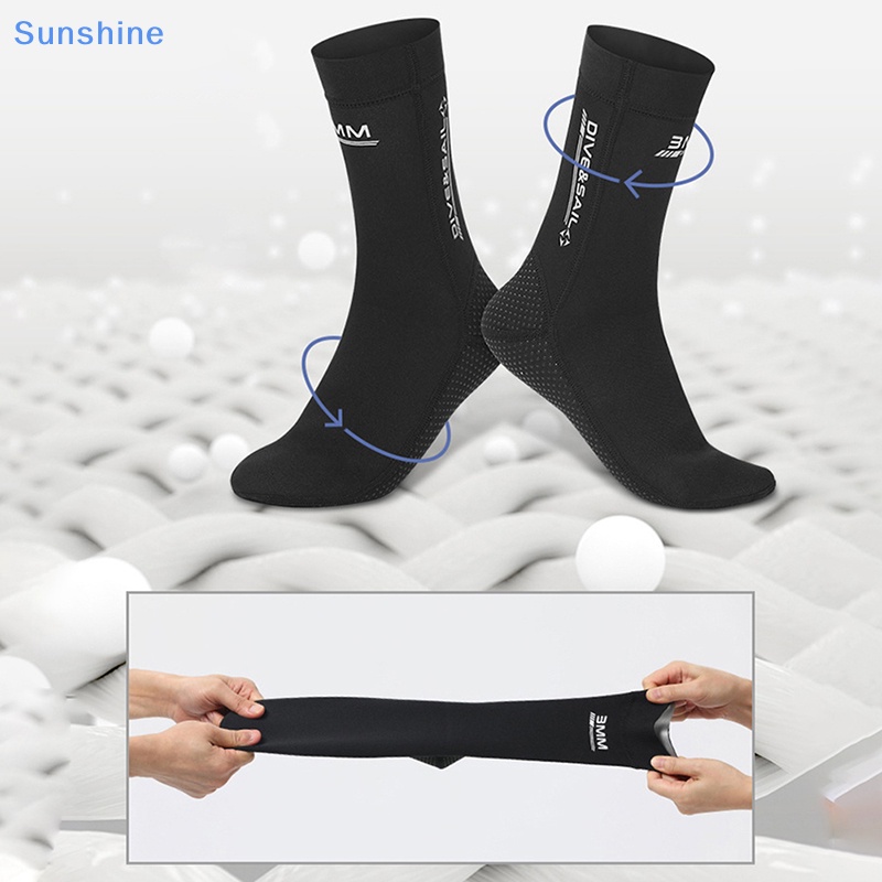 Đôi Vớ Lặn Biển Dày 3mm Giữ Ấm Chống Trượt Cho Nam Nữ