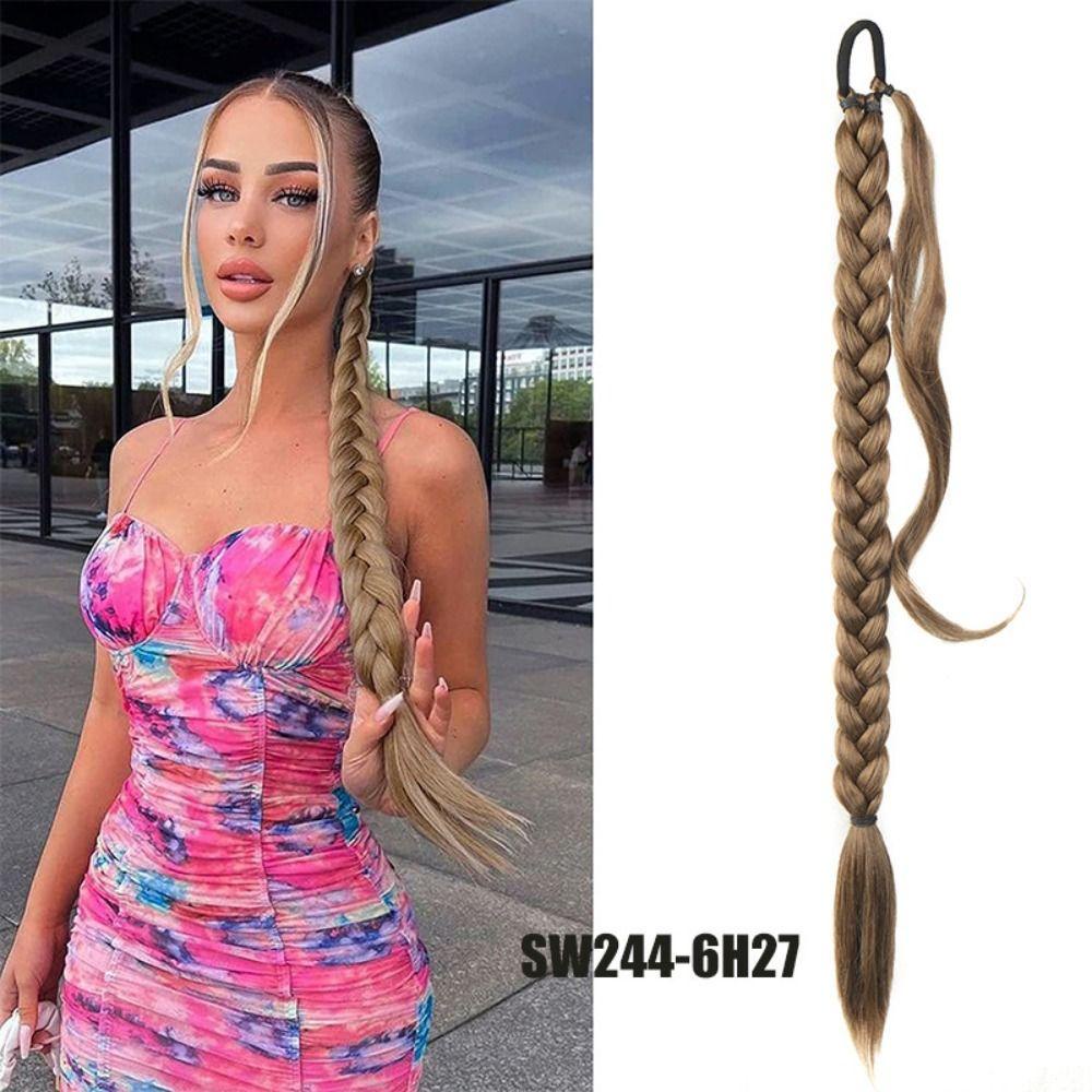 Dây Buộc Tóc Đuôi Ngựa Thẳng Tàng Hình Thời Trang Chất Lượng Cao Cho Nữ