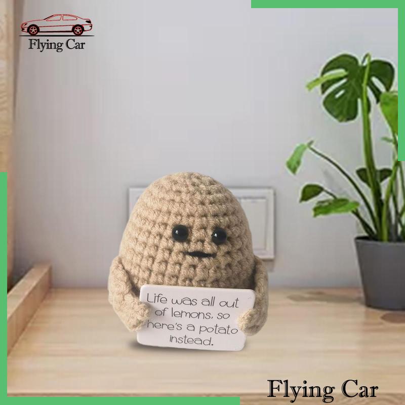 Búp Bê Đan Len Hình Khoai Tây Chiên Vui Nhộn Dùng Làm Quà Tặng / Phòng Ngủ / Văn Phòng / Tiệc Tùng Lzdj
