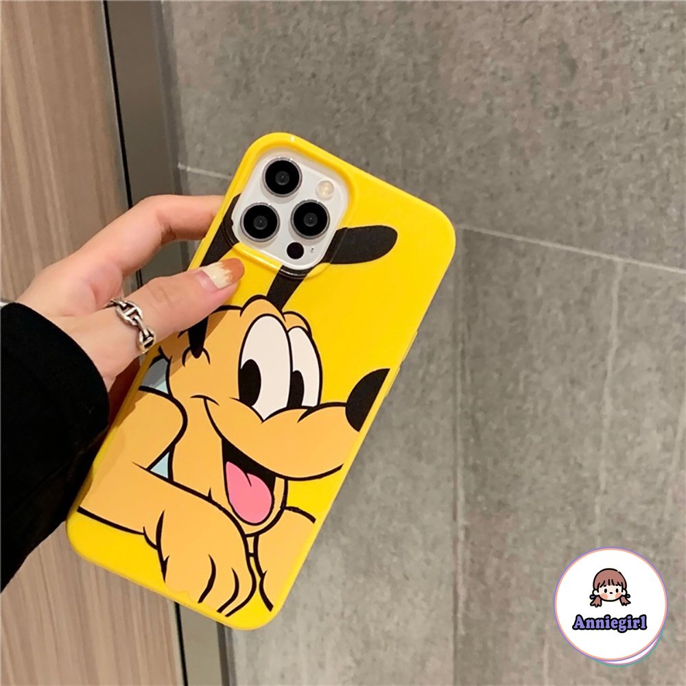 Ốp Điện Thoại TPU Mềm Trong Suốt In Hình Chú Cún Tai To Cho IPhone 11 14 Pro Max 13 Pro Max 12 X XS XR 7 8 Plus