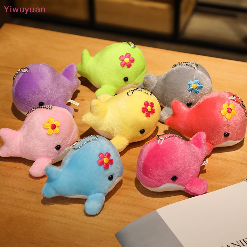 < Yiwuyuan > Móc Chìa Khóa Hình Cá Voi Nhồi Bông Dễ Thương Làm Quà Tặng Đám Cưới Cho Nữ