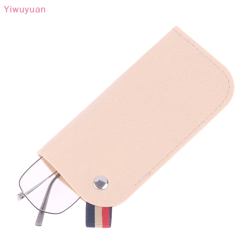 < Yiwuyuan > Túi Đựng Mắt Kính Bằng Vải Nỉ Dày Dặn Mềm Mại Nhiều Màu Sắc Mới