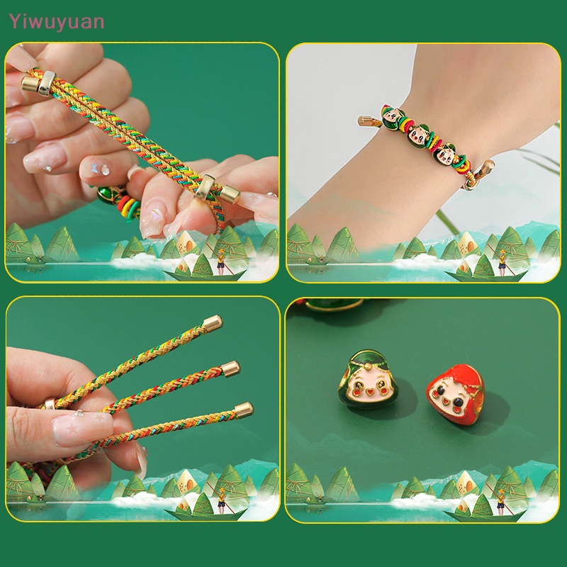 < Yiwuyuan > Vòng Tay Bện Dây Nhiều Màu Sắc Phong Cách Trung Hoa Truyền Thống Dành Cho Trẻ Em Và Người Lớn