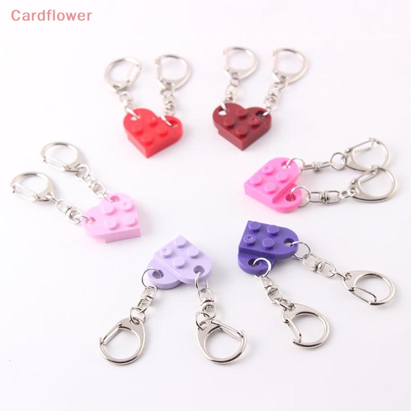 1 Cặp Móc Khóa Hình Trái Tim Tình Bạn Thời Trang Dành Cho Nam Và Nữ