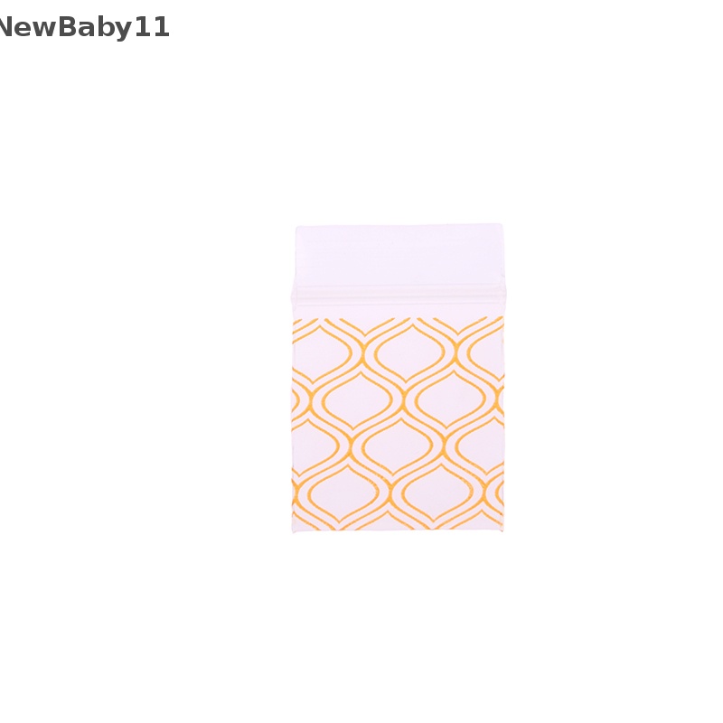 Bộ 100 Túi Zip Mini In Họa Tiết Hoạt Hình Dễ Thương