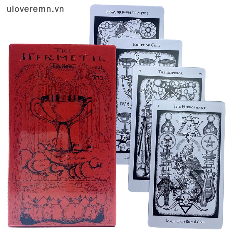 Bộ Bài Tarot Uloveremn The Hermetic Dành Cho Người Mới Bắt Đầu