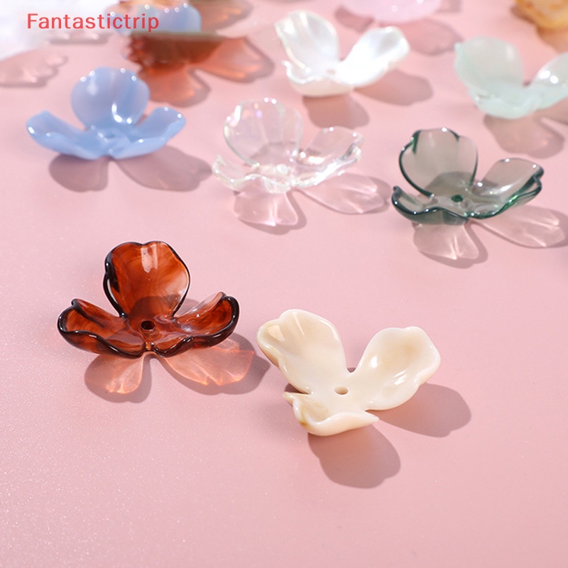 Set 10 Hạt Ngọc Trai Giả 39x36mm Trang Trí Quần Áo Mới